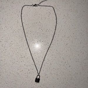 Lock necklace